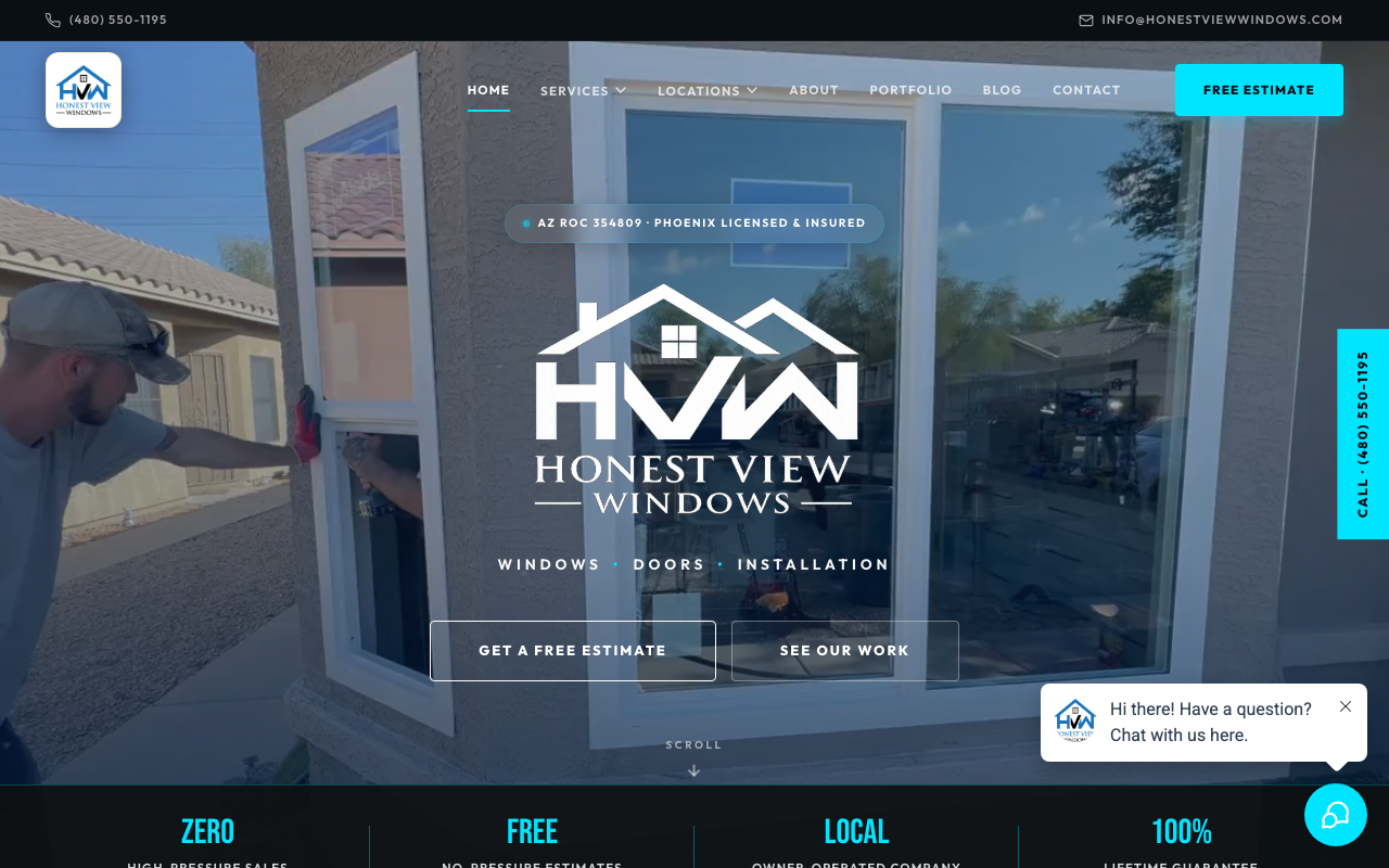 Honest View Windows — Window replacement · Phoenix, AZ