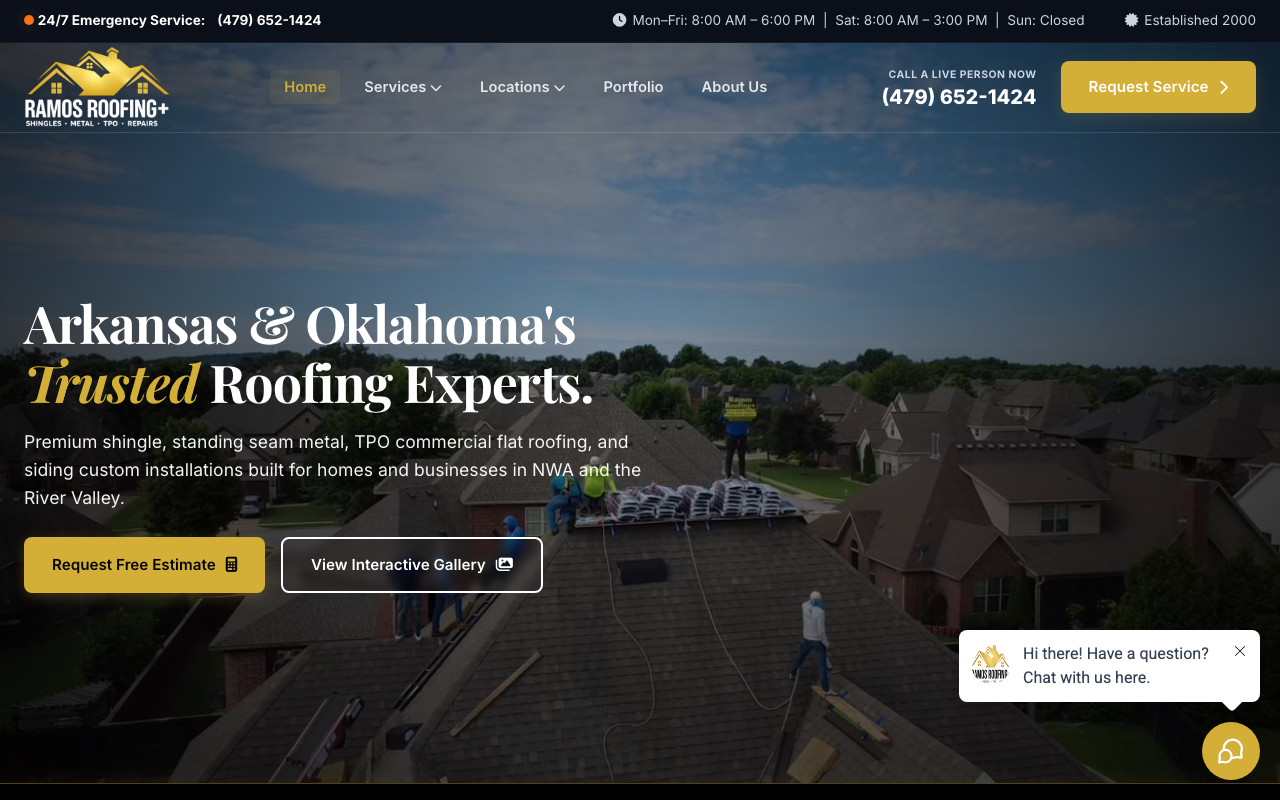 Ramos Roofing Plus — Roofing · Fort Smith, AR